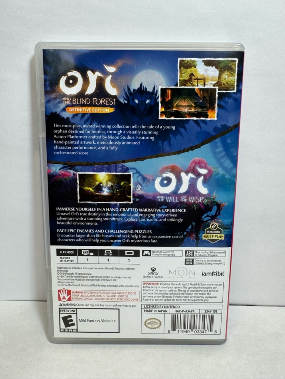 Ori: The Collection - Art Cards Included (Nintendo Switch) CIB - Picture 2 of 3